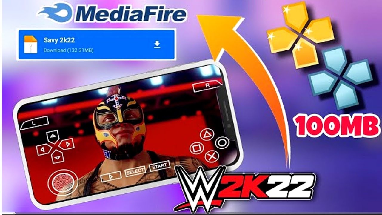 100MB] PLAY WWE 2K22 ON PPSSPP | ANDROID & IOS | WITH GAMEPLAY PROOF