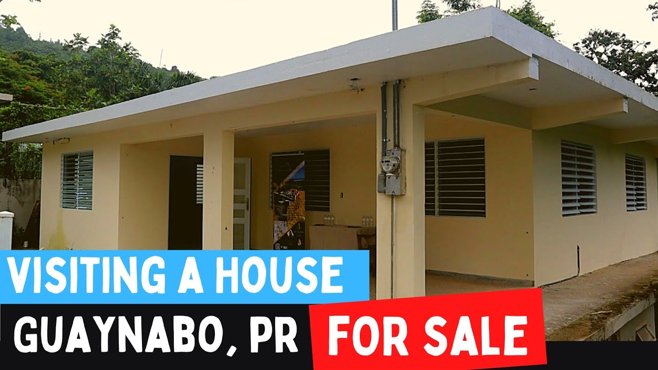 Visité casa a la venta en el campo de Guaynabo PR cerca de Martínez Nadal