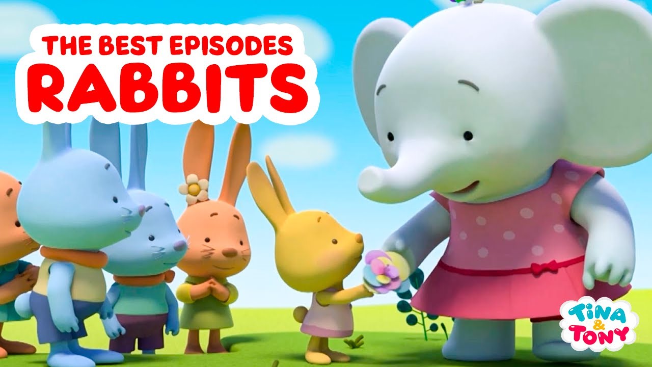 The best selection of episodes about Rabbits | Tina and Tony | Cartoon for children