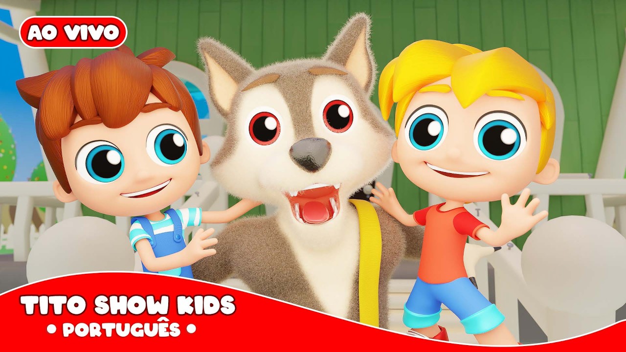 Ao Vivo Boi da Cara Preta, Cuca e Tito Show Kids | Português