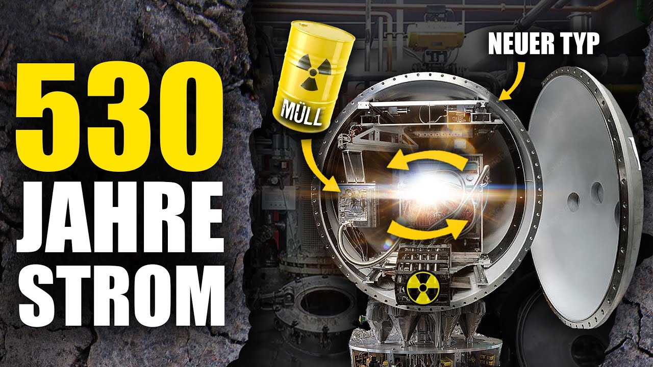Neu gebauter Super-Reaktor verbrennt 28.000m³ Atommüll!