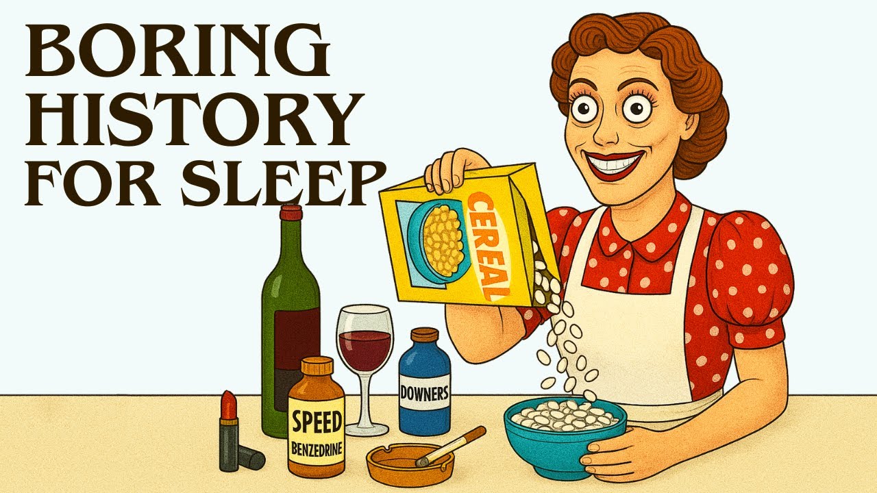 Why 1950s Mothers Were on Speed, Downers, and Alcohol | Boring History For Sleep
