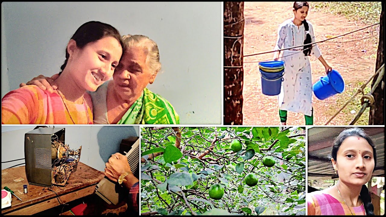 ಅಜ್ಜಿ ಯಾಕೆ ಬೈತಾ ಇದ್ದಾರೆ ನೋಡಿ!! | ಅಜ್ಜಿ ಟಿವಿ ಕಥೆ ಏನಾಯ್ತು!!? | weekend vlog | kannada vlogs