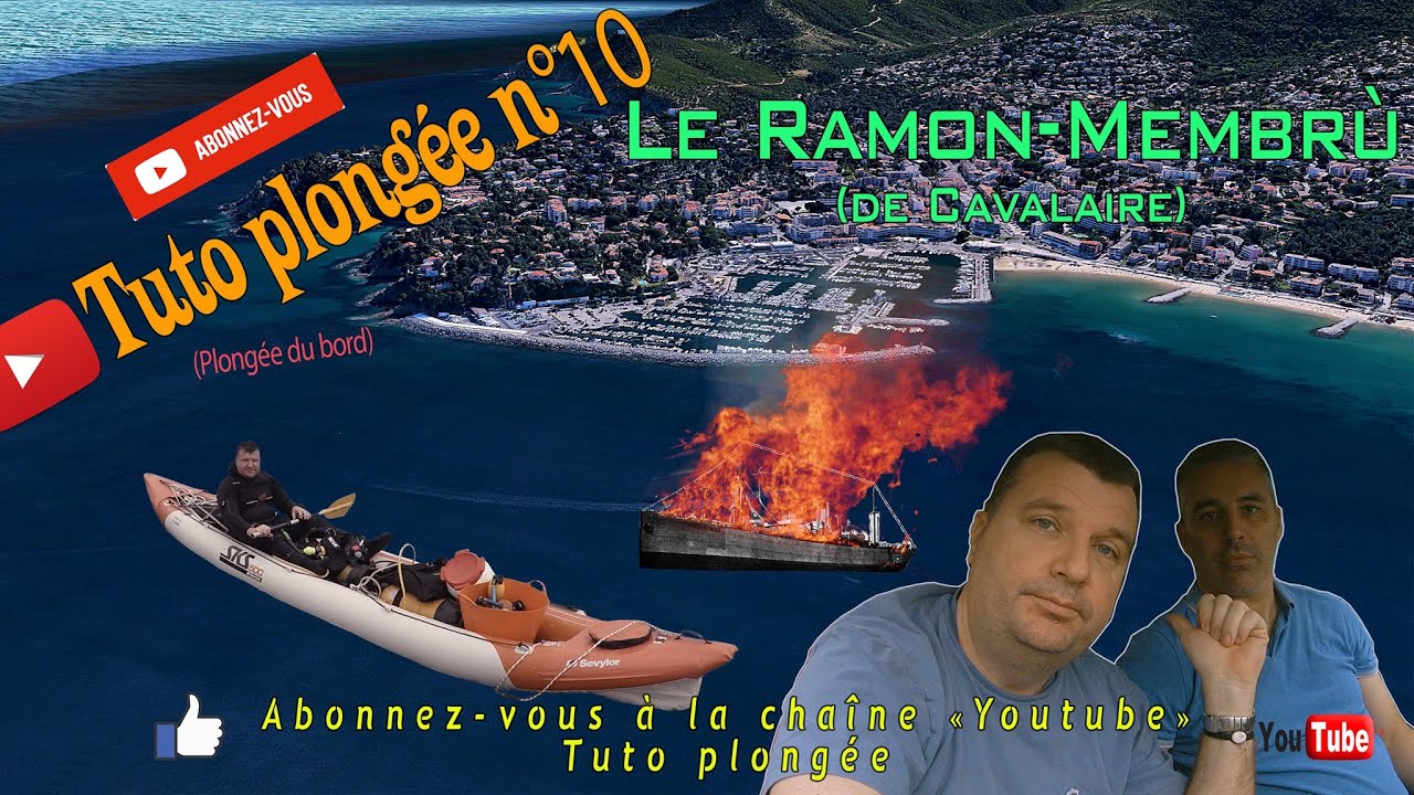 [Tuto plongée n°10] (Le Ramon Membrù à Cavalaire)
