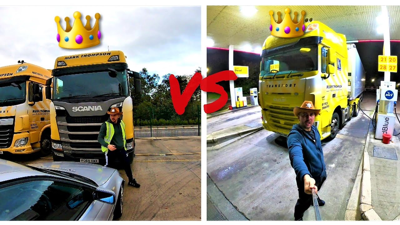 Scania S500 VS DAF XF 510 !