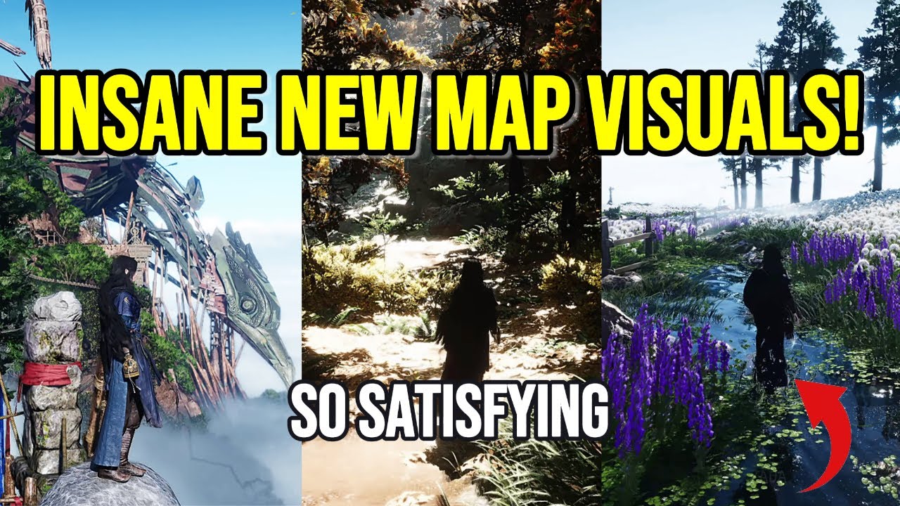 WHERE WINDS MEET - INSANE GAME! NEW MAP VISUALS ARE SO SATISFYING!