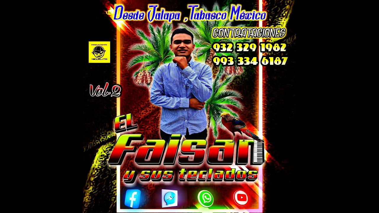 MIX CD COMPLETO VOL 2_EL FAISAN Y SUS TECLADOS