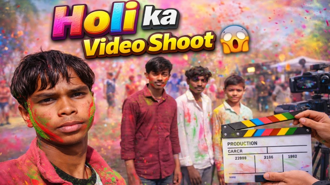 Holi Special Video Shoot 😱 | Aisi Holi Pehle Nahi Dekhi 🎨🔥
