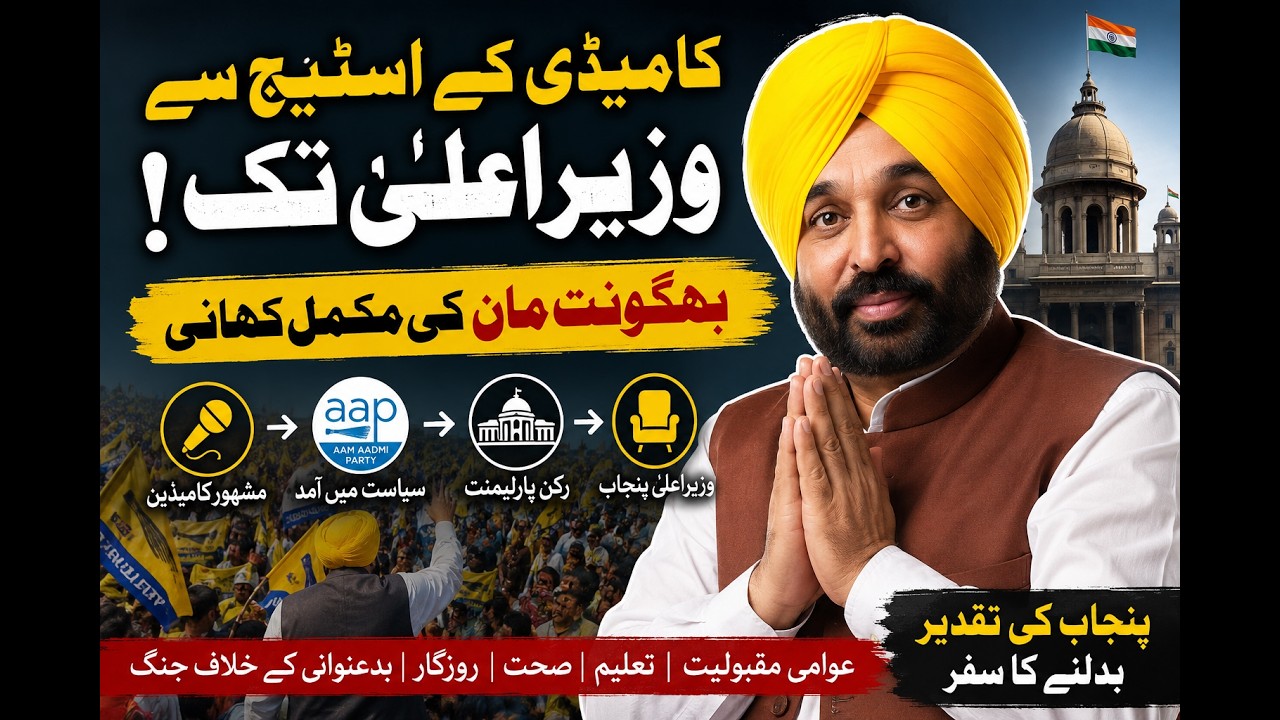 Bhagwant Singh Maan | CM Punjab | Inda | Success Story | Comedy Hero to Political Hero