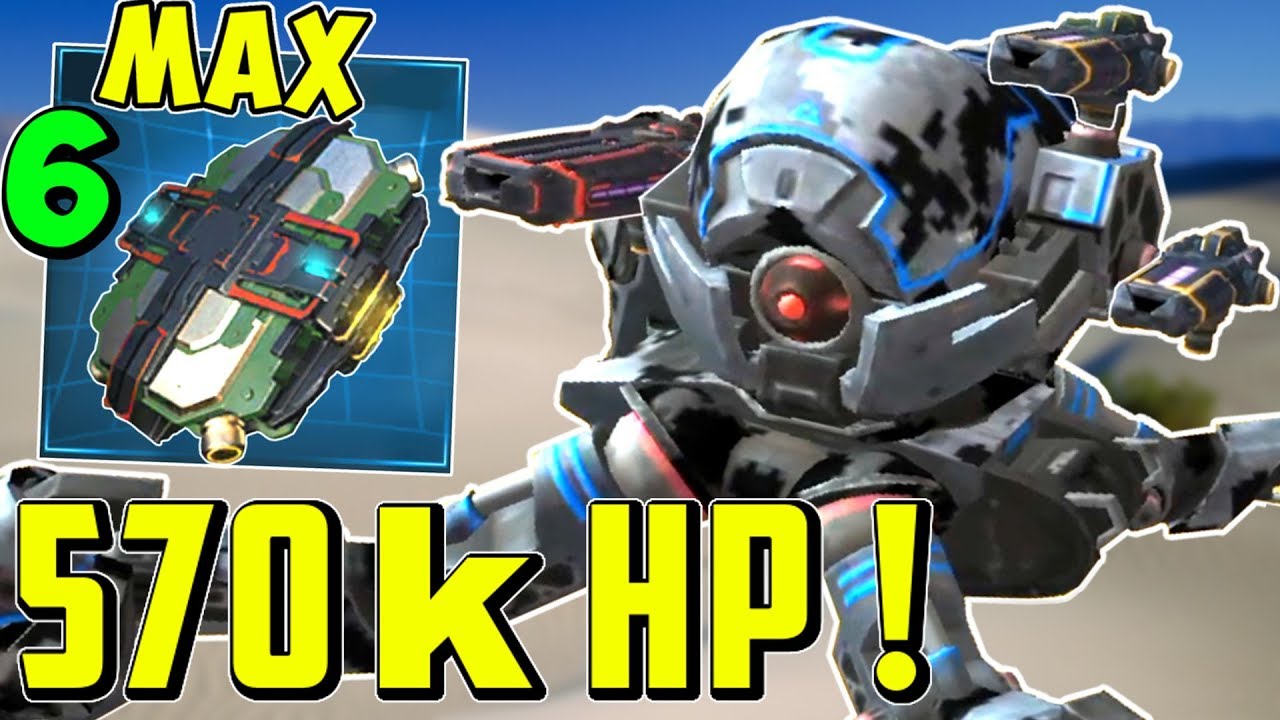 UNSTOPPABLE 570K HP INVADER Mk2 & Max Armor Modules War Robots Gameplay WR