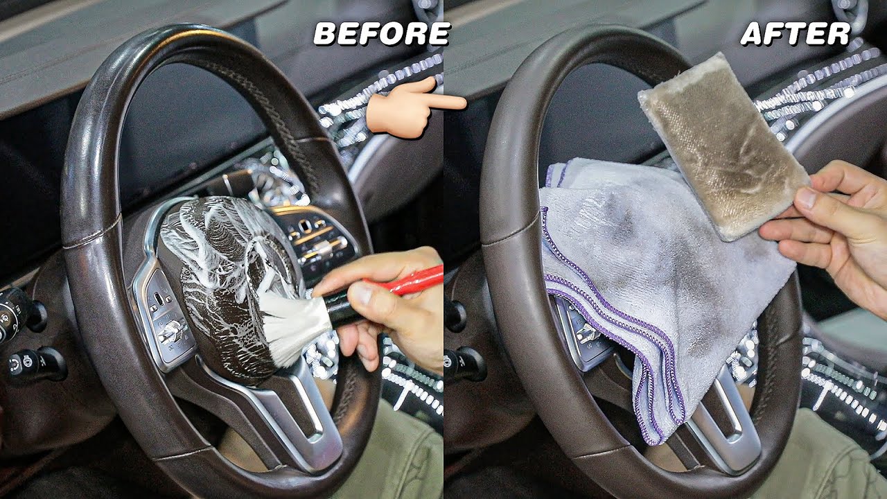 반년 넘게 세차 안한 더러운 친구차, 새차 만들어주기.