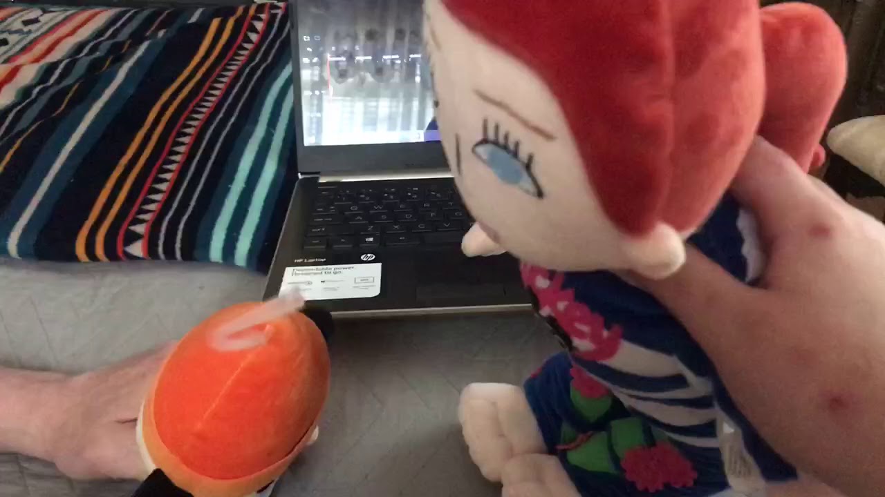 Mikayla plays with PaRappa The Rapper!
