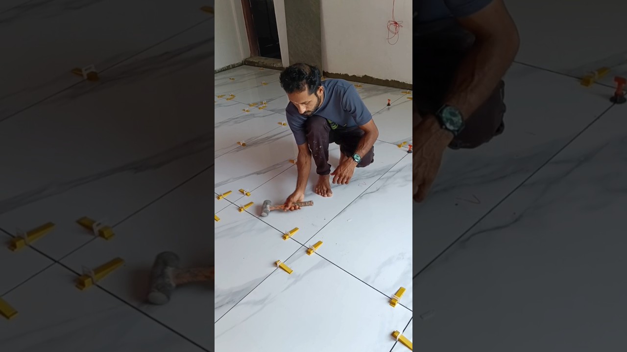 Tile Spacer removing 4&times;2 tile installation #shorts #tiles