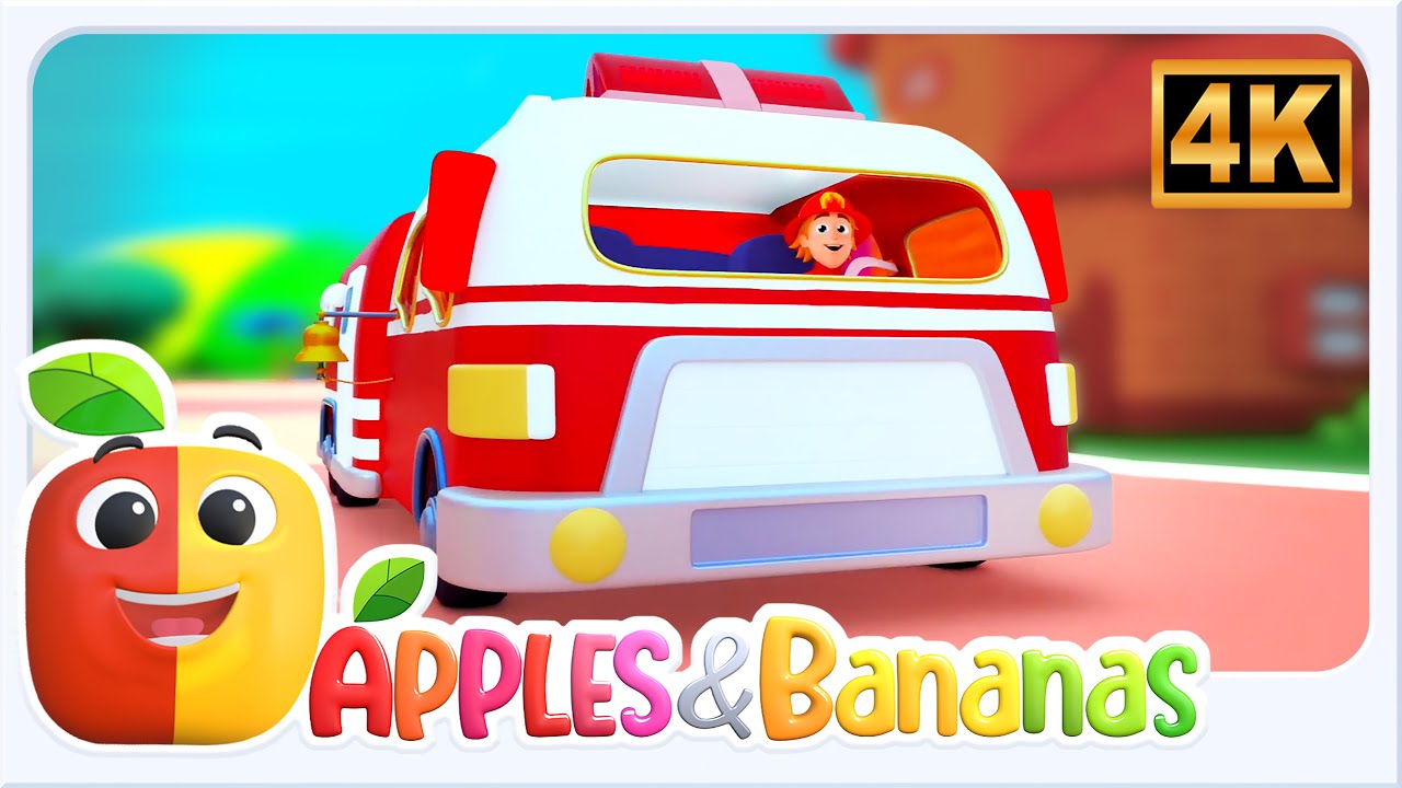 Wheels on the Fire truck Nursery Rhyme and More Kindergarten songs for Kids