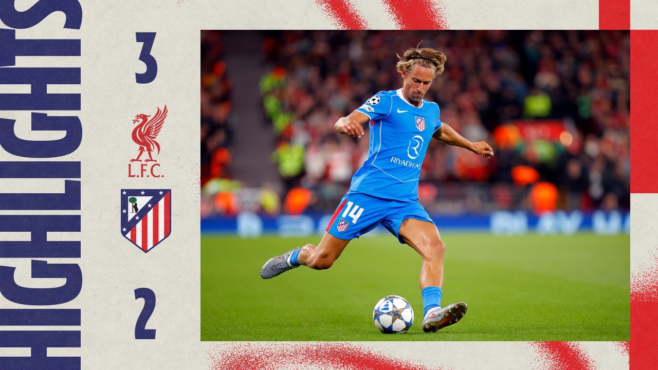 HIGHLIGHTS | Liverpool 3-2 Atl&eacute;tico de Madrid | ⚽ Marcos Llorente's brace | UEFA Champions League
