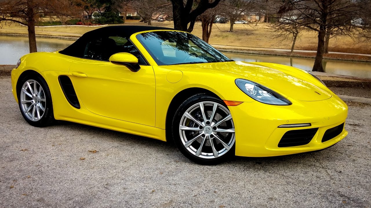 2017 Porsche 718 Convertible Test Drive
