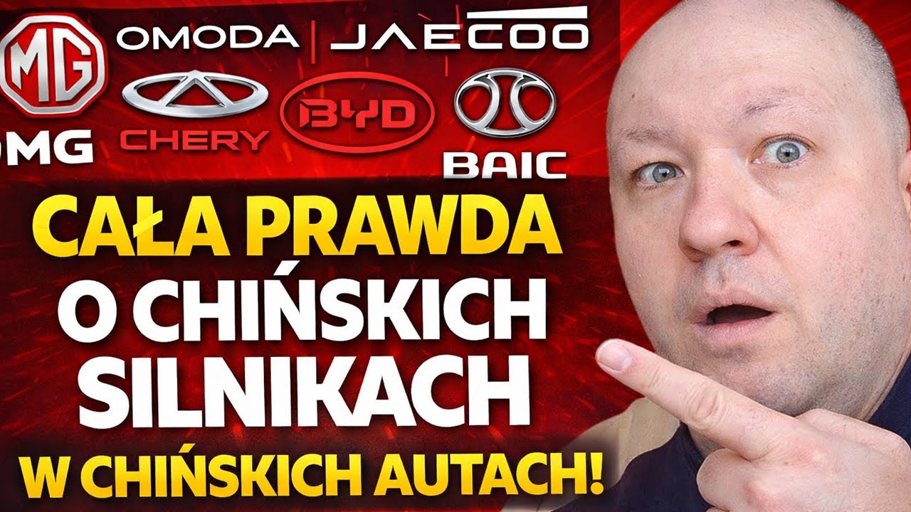 CHIŃSKIE SILNIKI W CHIŃSKICH AUTACH OPINIA: MG, CHERY, OMODA, JAECOO, BYD, BAIC!