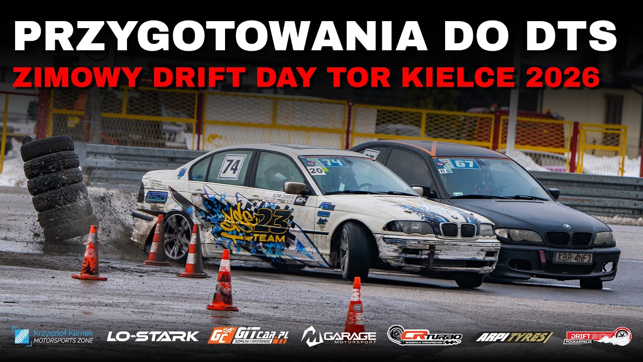 PRZYGOTOWANIA DO IV RD DTS -Zimowy Drift Day Tor Kielce 2026