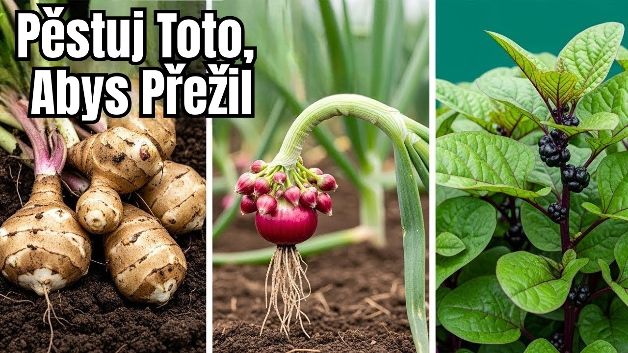 15 Plodin K Pěstování Pro Přežití Těžkých Časů!