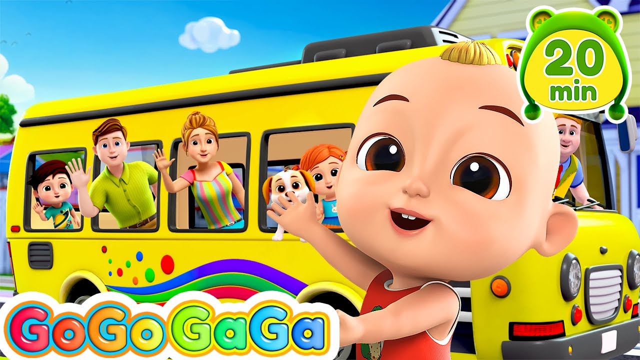 Wheels On The Bus 🚌 + Old MacDonald + More GogoGaga Nursery Rhymes & Kids Songs