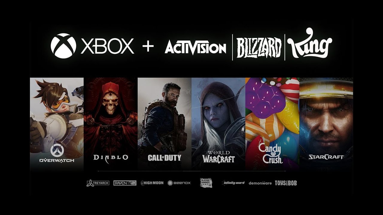 Microsoft Gaming Division Acquires Activision/Blizzard for $68.7 Billion  + 25 Million Gamepass Subs