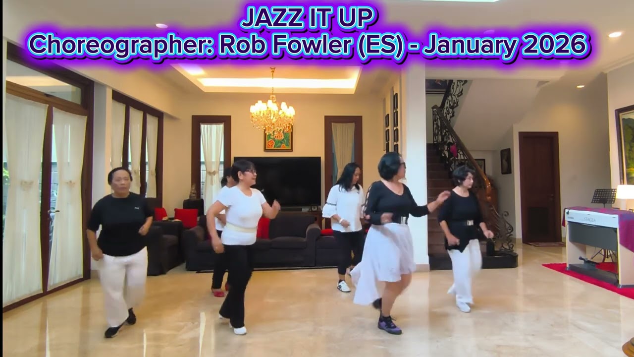 JAZZ IT UP ,   Choreographer:Rob Fowler (ES) - January 2026   @Westvillesroadhouse