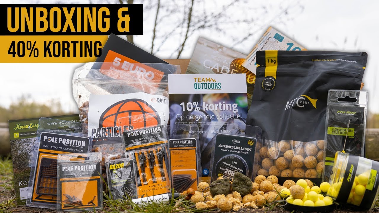 KWO VOORJAARSBOX 2022 |  Kortingsdeal voor karpervissers!🎁