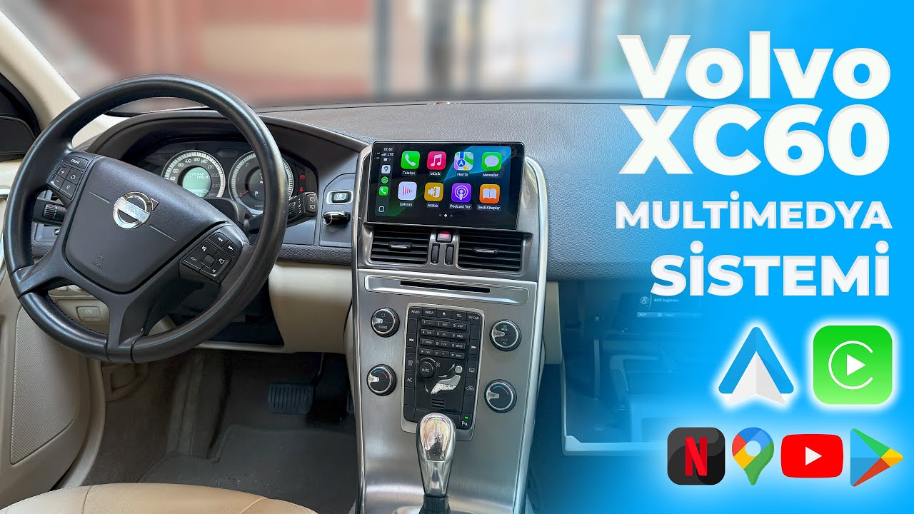 Volvo XC60 (2013 - 2016) CarPlay ve AndroidAuto Destekli Android Multimedya Sistemi➡ 22-788-14