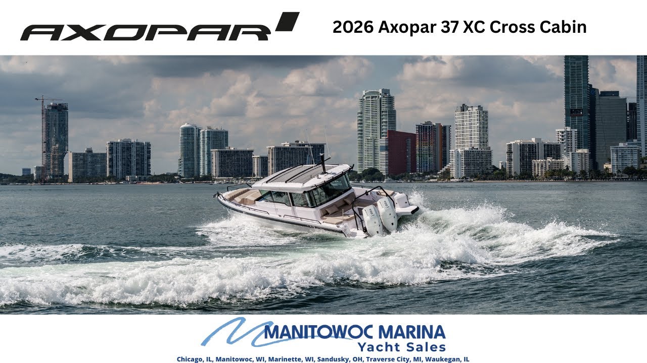 2026 Axopar 37 XC Cross Cabin Walkthrough