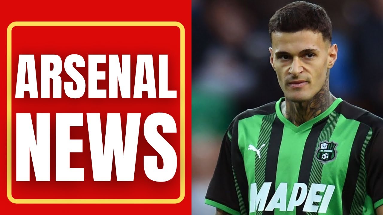 Arsenal FC ENTER RACE to FINISH &pound;33million Gianluca Scamacca TRANSFER! | Arsenal News Today