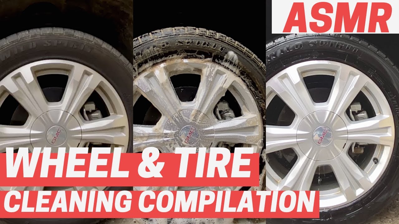 SATISFYING Wheel & Tire Cleaning Compilation | 20+ Minutes with Original Sounds