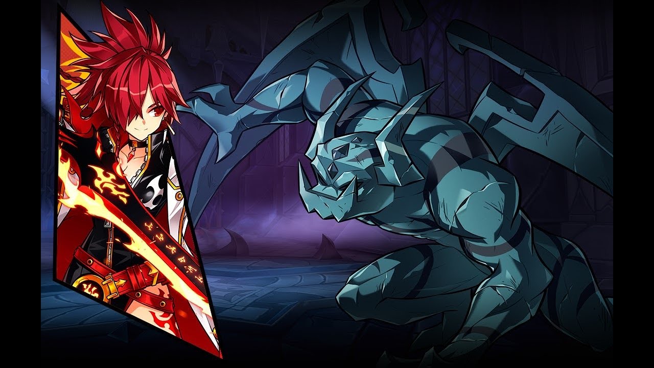 [Elsword TW] Flame Lord - Shadow of the Masterless Castle (17-X) Solo Play