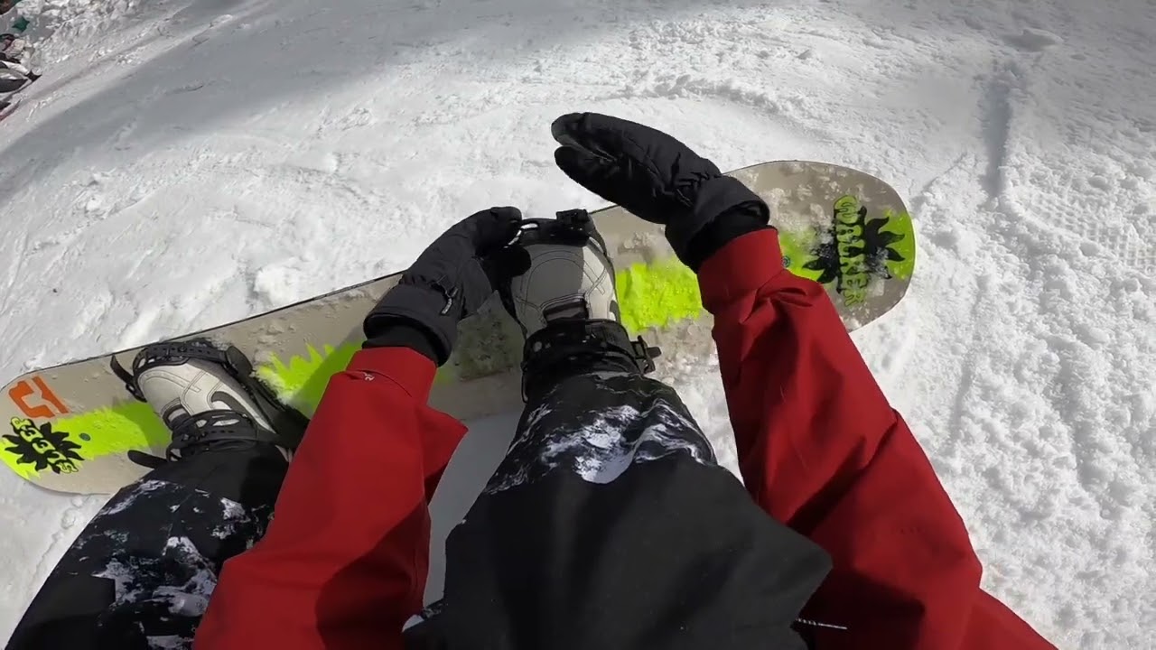 Snowboarding at Big Bear Mountain, Snow Summit.