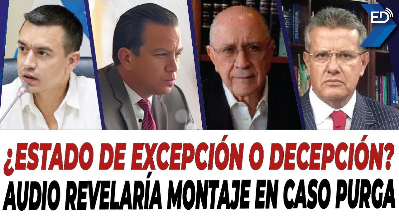 🔴 EN VIVO 🔴 ¿Estado de Excepción o Decepción? | Audio revelaría montaje en Caso Purga | 03/07/2024.
