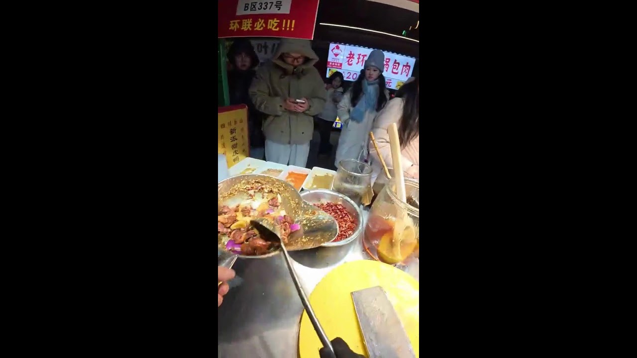 First-Person Duck Cutting & Serving | Chinese Street Food | No Commentary