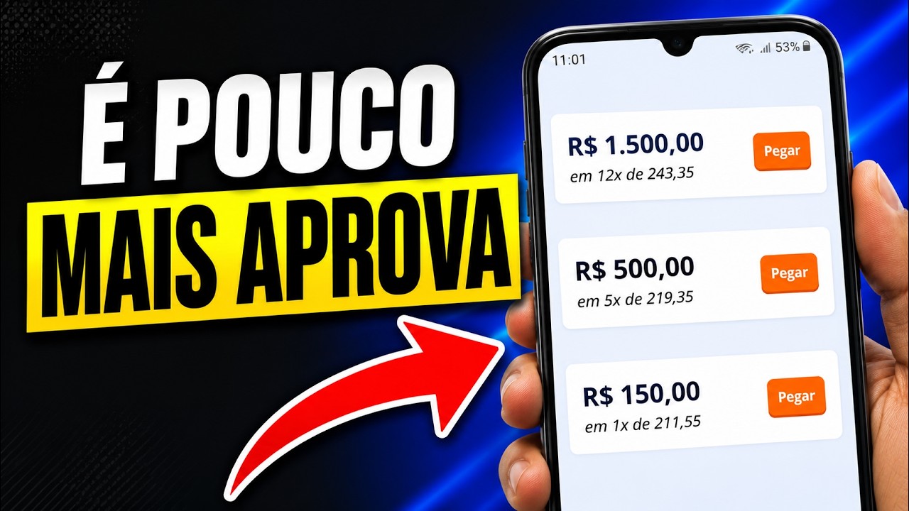 PIX NA HORA: EMPR&Eacute;STIMO ONLINE PARA NEGATIVADO QUE APROVA FACIL E R&Aacute;PIDO