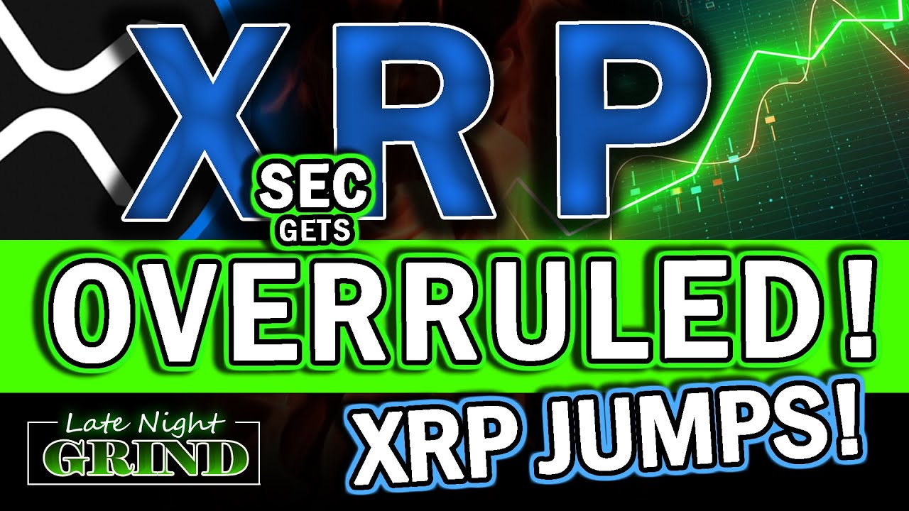MAJOR XRP RIPPLE UPDATE: SEC OVERRULED By Judge! XRP Price JUMPS!
