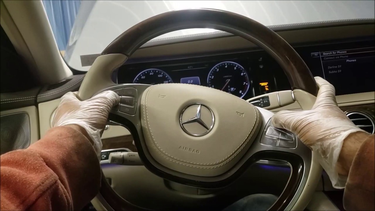 2015 Mercedes Benz S550 Rear brake replacement