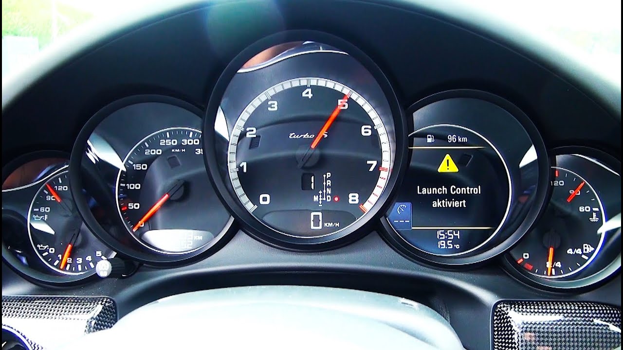 New Porsche 911 Turbo S (Porsche 991) acceleration 0-100 with Launch Control 3 Seconds - Autogef&uuml;hl