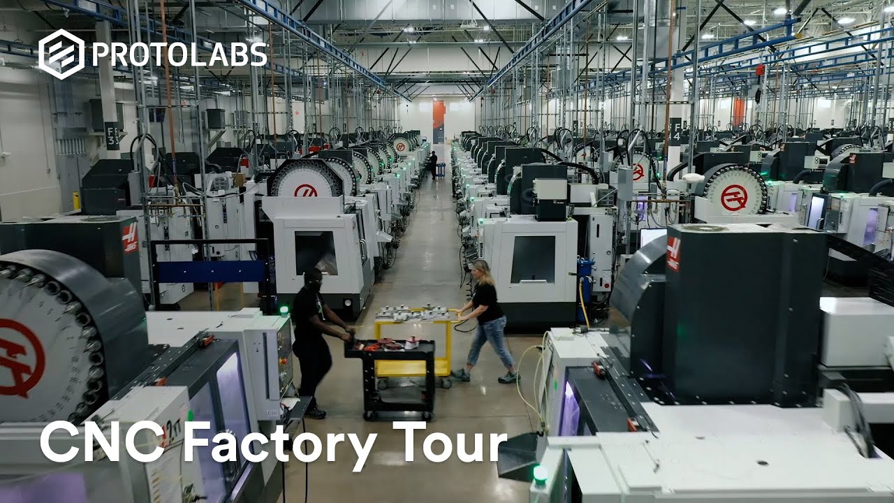 Take a Tour Through our CNC Machining Factory - Protolabs