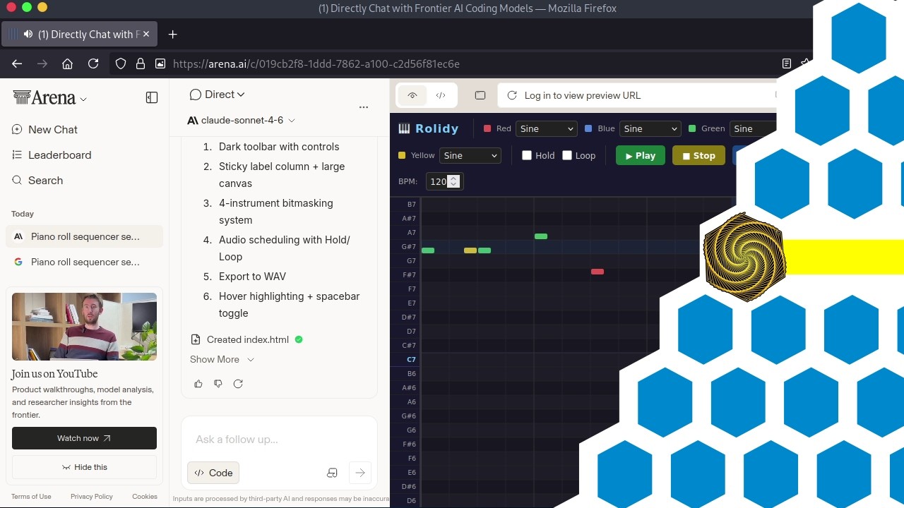 LLMs try to build Rolidy in 1 prompt