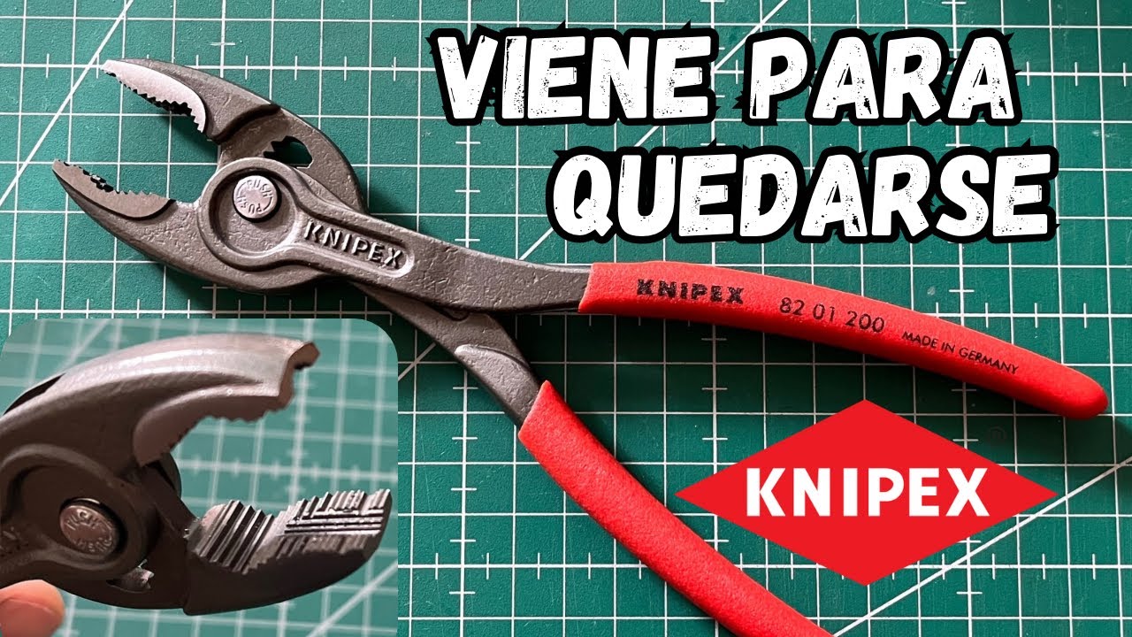 KNIPEX TWINGRIP🔩82 01 200 | Review completa🔎