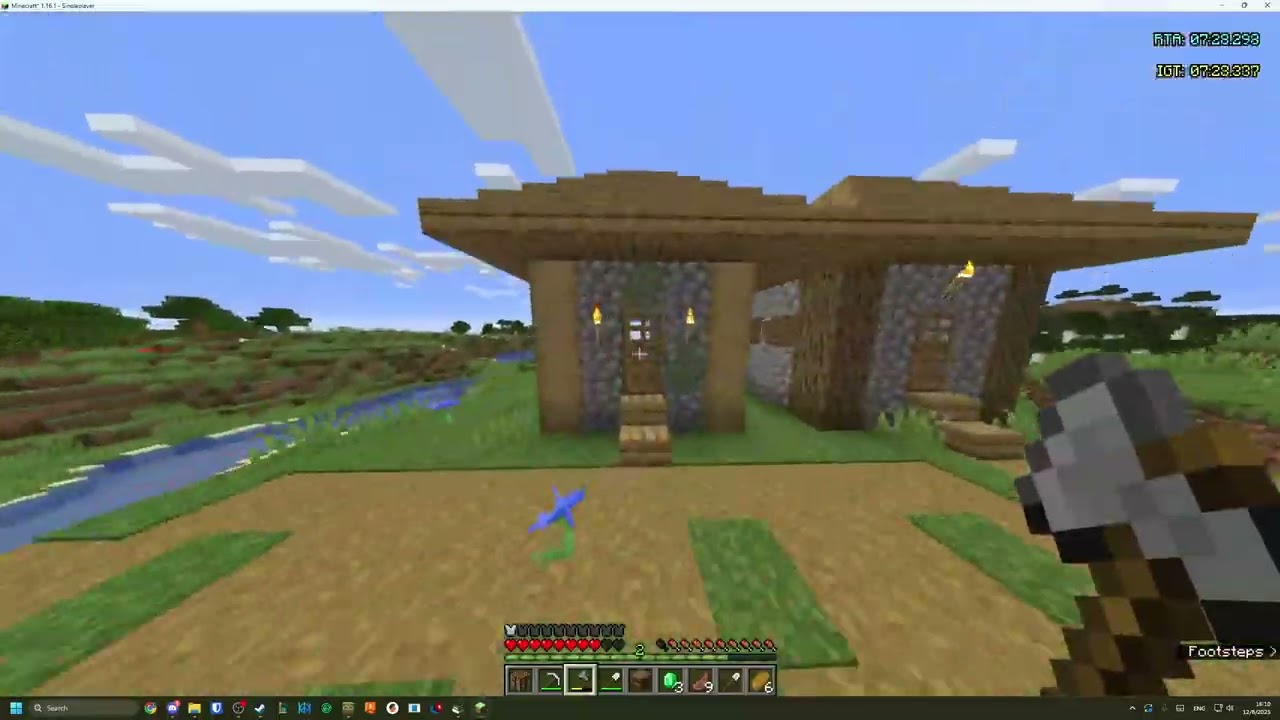 Minecraft 1.16.1 in 32:22.996