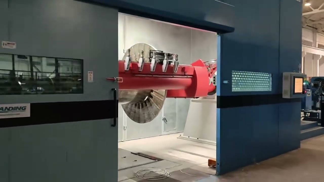 High Efficiency Single Twist Steel Wire Armoring Line | HANDING STA 1600+1250 Combined System