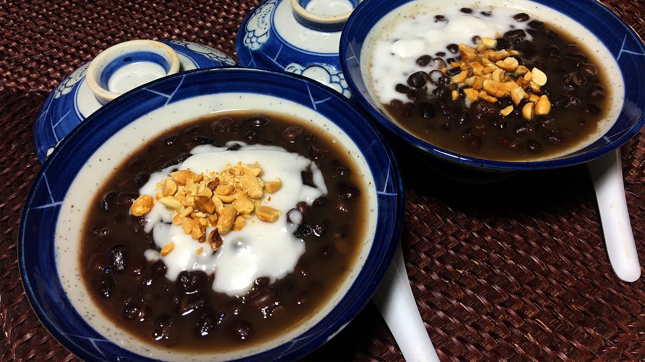 Ch&egrave; Đậu Đỏ Nước Cốt Dừa Nấu Nhanh - Instant Pot Red Bean Azuki sweet Soup Dessert