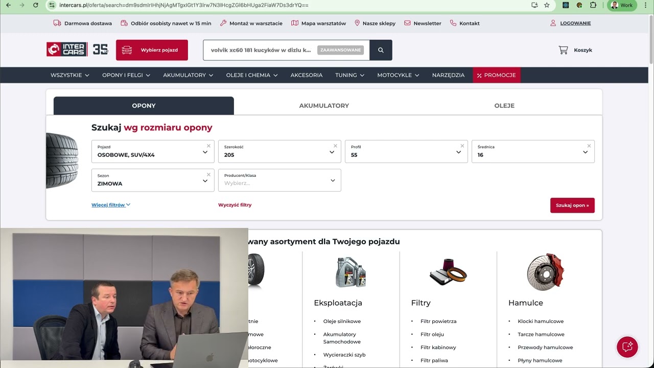 Wyszukiwanie części samochodowych wspomagane AI