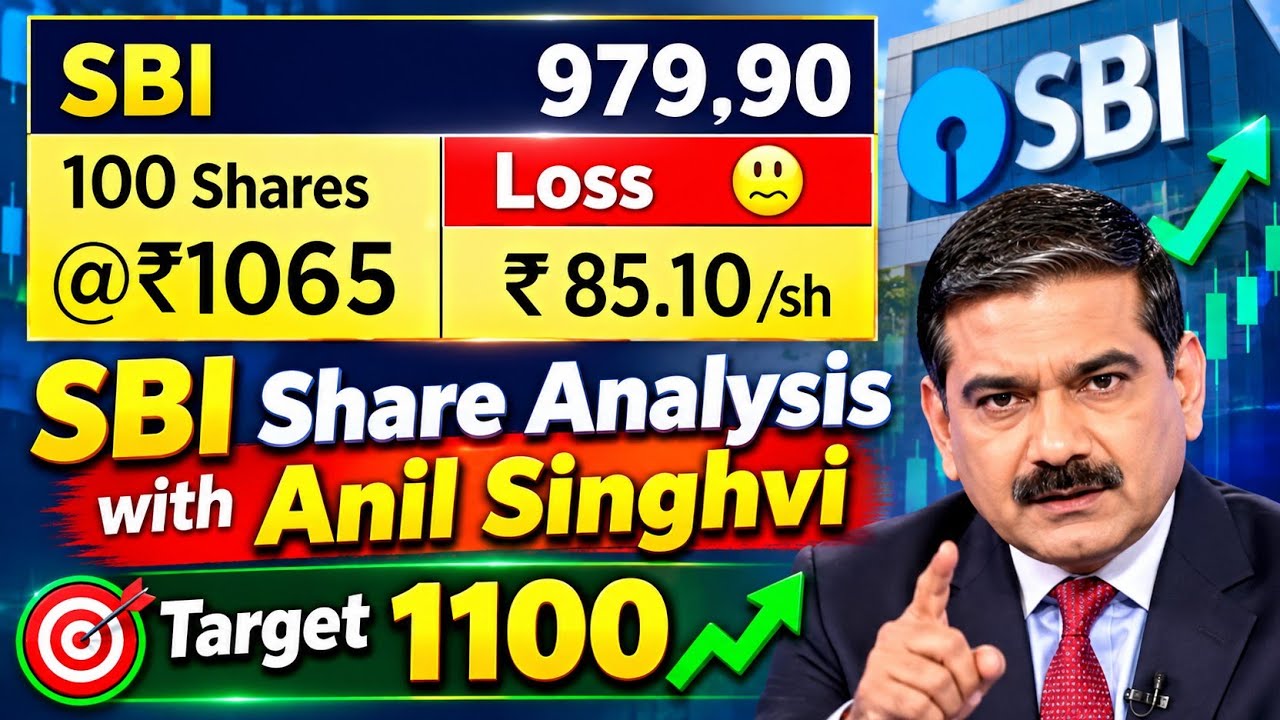 SBI Share में भारी नुकसान! ₹1065 की Buying, अब ₹1100 जाएगा?