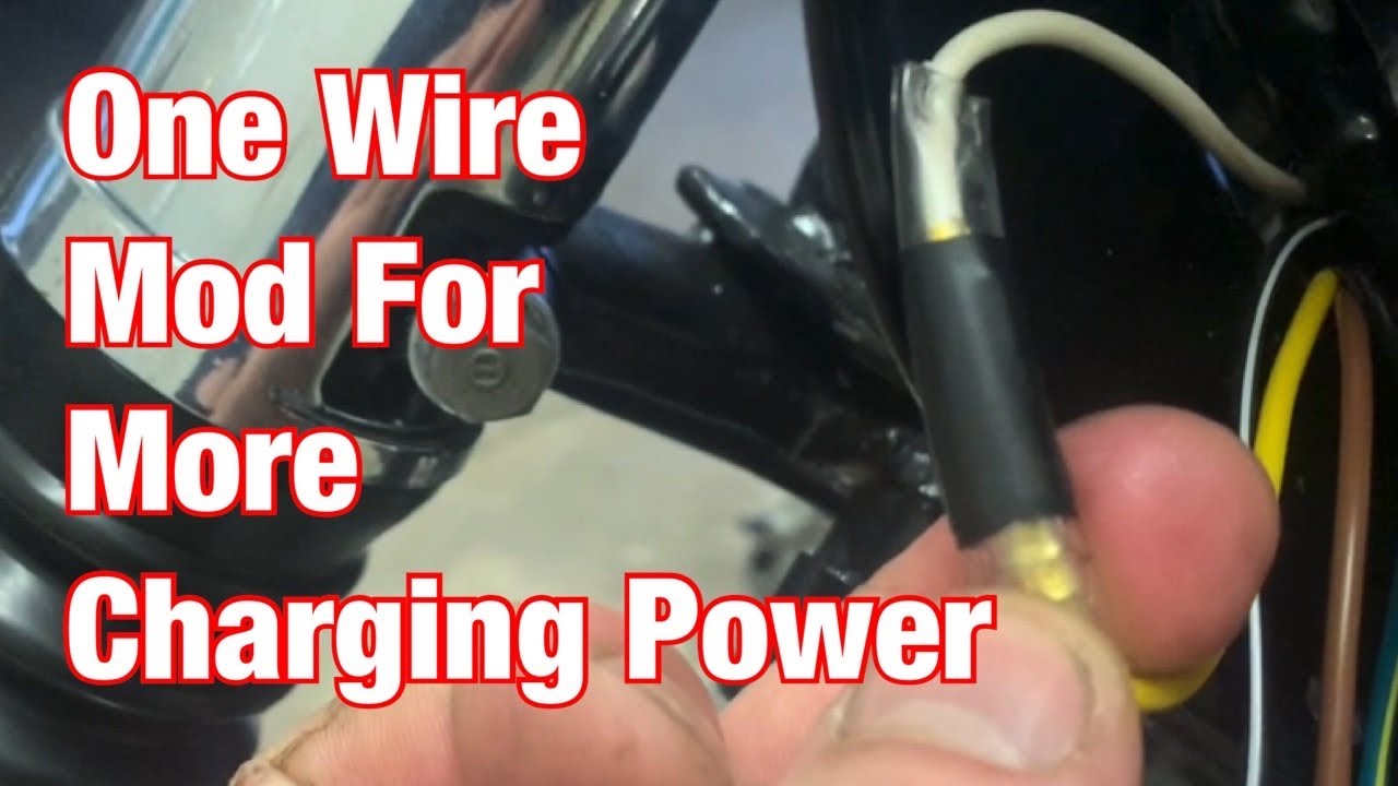 How To Modify Wiring For Better Charging-Yellow & White Wire Mod: Part 169