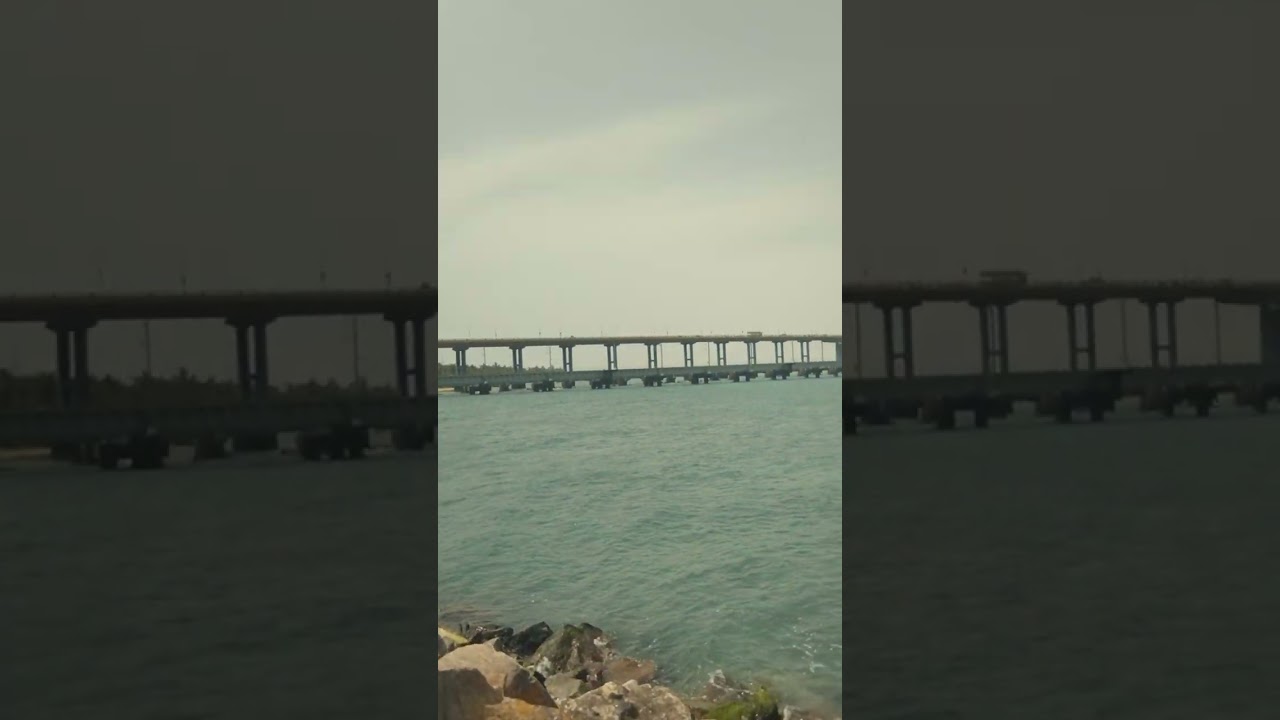 பாம்பன் பாலம் - இராமேஸ்வரம்  PAMBAN BRIDGE - RAMESWARAM