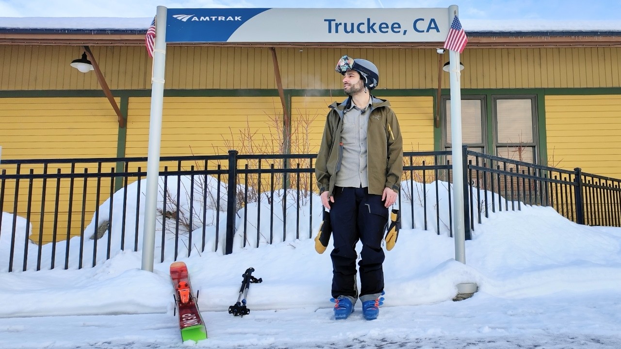 I Took Amtrak Skiing... in California
